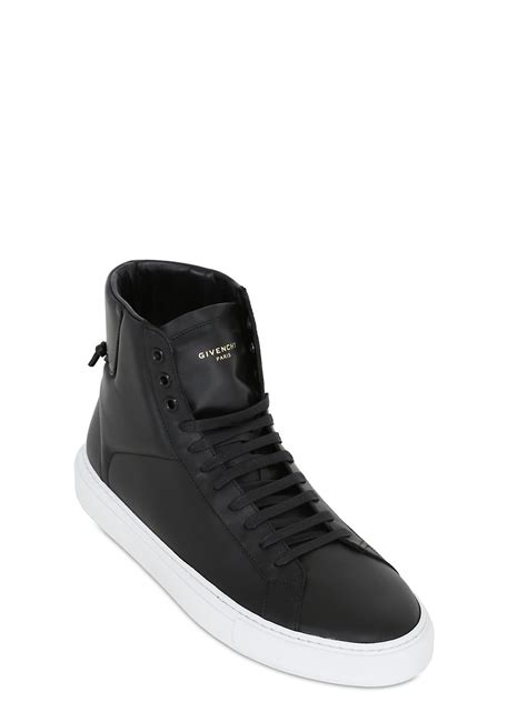 givenchy urban street leather sneakers vs common projects|givenchy wing high top sneakers.